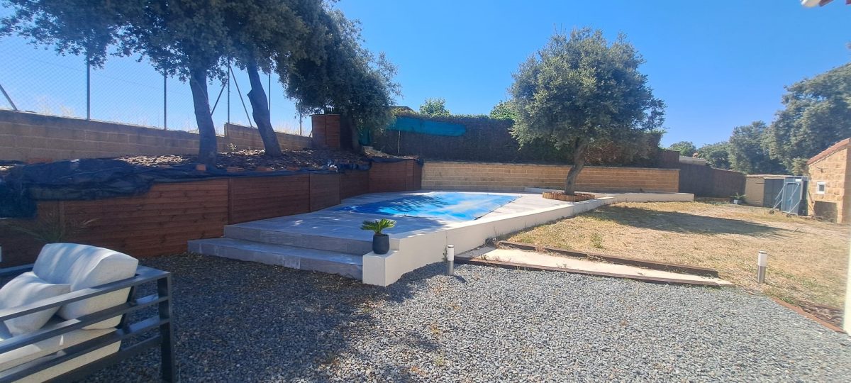 Vivienda en finca privada con piscina 